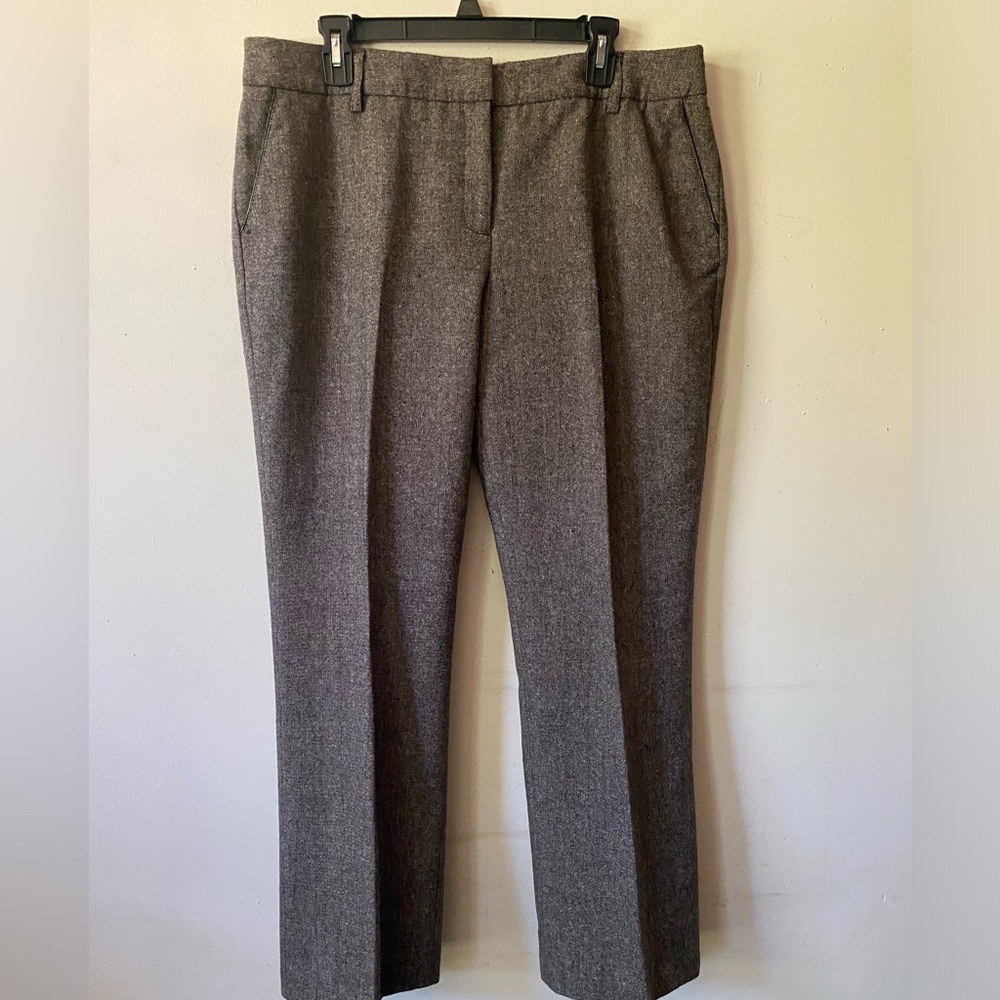 Women’s Dress Slacks- Size 12 - Brown Tweed